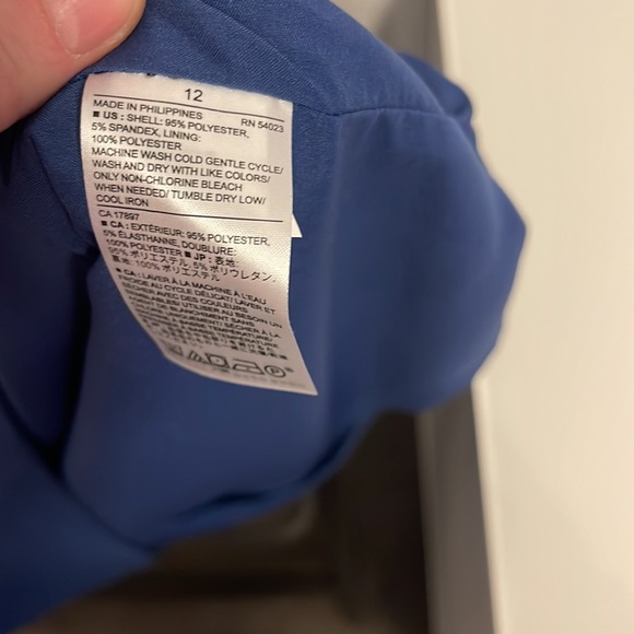 Blue Banana Republic Cocktail Dress size 12 - Picture 6 of 6